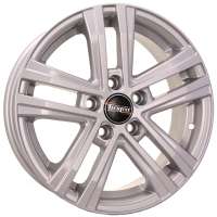 Tech Line 545 6x15 / 5x100 ET40 DIA57,1 Silver