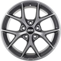 BBS SR 8x18 / 5x112 ET21 DIA66,5 Satin Himalaya Grey