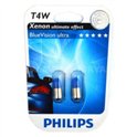 Галогеновая автолампа PHILIPS T4W BlueVision (12929BVB2)