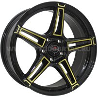 Yokatta MODEL-35 8x18/5x112 ET39 D66,6 BK+Y