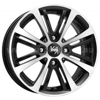 K&K Беринг 7x16/4x108 ET25 D65,1 алмаз черный
