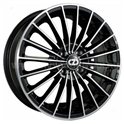 OZ 35 Anniversary 8x18/5x108 ET27 D75 Black + Diamond Cut
