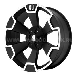 XD Series XD803 9.5x22 / 5x150 ET35 DIA110 Black/Machined