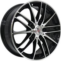 ALCASTA M16 6.5x16/5x100 ET35 D57.1 BKF