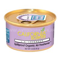 Ароматизатор воздуха на панель приборов CALIFORNIA Spillproof Organic, банка L.A. Lavender