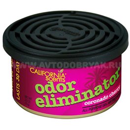 Нейтрализатор запаха CALIFORNIA Eliminator, Coronado Cherry, 70 г.