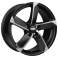 Fondmetal 7900 9x20 / 5x130 ET52 DIA 71,6 Mat Black Polished