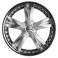 Antera 345 9,5x20 / 5x120 ET55 DIA 65,1 Silver