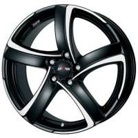 Alutec Shark 6x16 / 4x108 ET25 DIA65,1 Racing black front polished