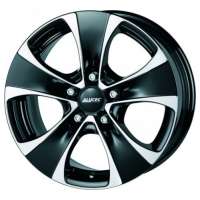 Alutec Dynamite 8,5x18 / 5x130 ET51 DIA71,5 Diamant black front polished