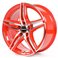 Borbet XRT 8x17 / 5x112 ET35 DIA72,5 Red Front Polished