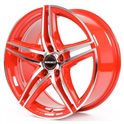 Borbet XRT 8x18/5x114.3 ET45 D72.5 Red Front Polished
