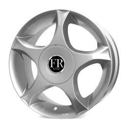 FR replica RN079 5.5x14/4x100 ET43 D60.1 Silver