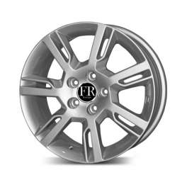 FR replica V460 7.5x18/5x108 ET50 D63.4 Silver