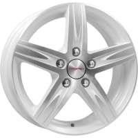 K&K Андорра 6x15 / 5x105 ET39 DIA56,6 Алмаз вайт