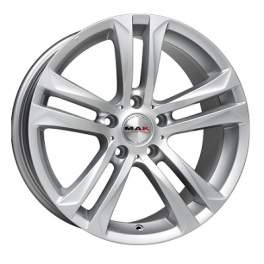 MAK Bimmer 8.5x20/5x120 ET38 D72.6 Silver