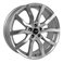MAK Highlands 9,5x20 / 5x120 ET45 DIA76 Silver