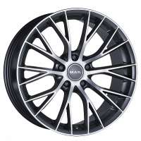 MAK Munchen 7x16 / 5x112 ET35 DIA76 Gun Metallic - Mirror Face