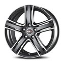 MAK Tuono 7x17/4x108 ET15 D65.1 Ice Superdark