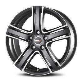 MAK Tuono 8x17/5x100 ET35 D72 Ice Superdark