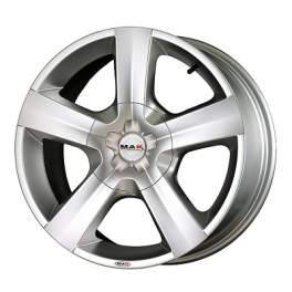 MAK X-Force 8x18/5x112 ET35 D76 Hyper Silver