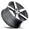 Mandrus Arrow 8x17 / 5x112 ET42 DIA66,6 Gun Metal